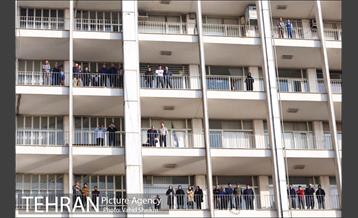 تشییع پیکر شهید آتش نشان سید احسان جامعی 3