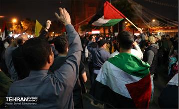 تجمع مردمی در محکومیت فاجعه بیمارستان شفا غزه 6