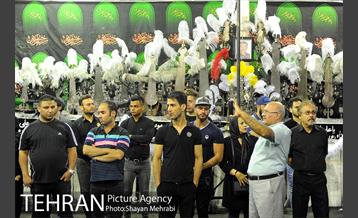 عزاداری شب تاسوعا در خیابان های تهران 2