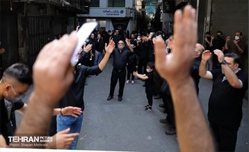 عزاداری تاسوعای حسینی در بازار تهران 9