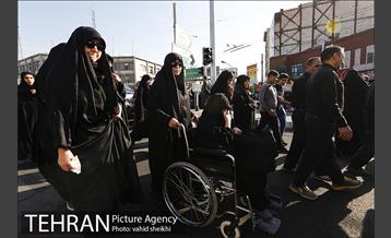 پیاده روی جامندگان اربعین حسینی (ع) در تهران 21