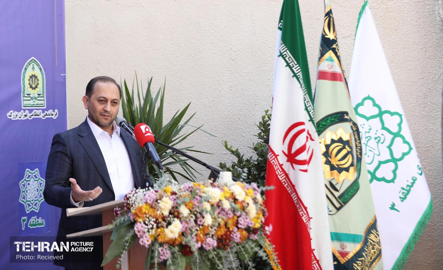 افتتاح ساختمان جدید منطقه ۲۹ پلیس راهور تهران بزرگ در منطقه 3 18