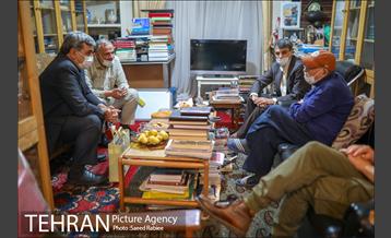 دیدار شهردار تهران با سیدعبدالله انوار 15