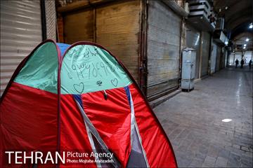 تعطیلی بازار تهران در پی شیوع موج چهارم کرونا 7