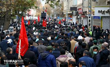 مراسم تشییع پیکر شهید محمدرضا بیات 6