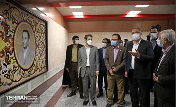 مراسم افتتاح ایستگاه شهید رضایی 14