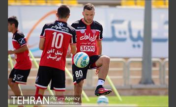 تمرین تیم فوتبال پرسپولیس تهران 6