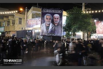 آیین مشعل‌گردانی در دولت آباد تهران 1
