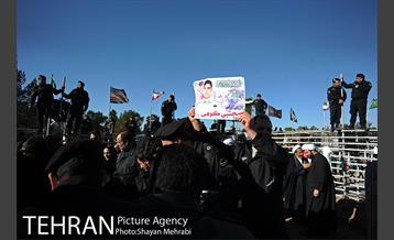 تشییع شهدای آتش نشان  در بهشت زهرا(س) -4 16