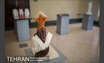 نمایشگاه آثار حجم و مجسمه یادبود هفده هزار زن شهید، جانباز و آزاده 3