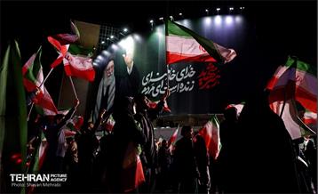 عزاداری مردم تهران در پی شهادت رهبر انقلاب اسلامی 26