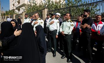 تشییع پیکر جانباز شهید سردار محمدحسین منصوری 14