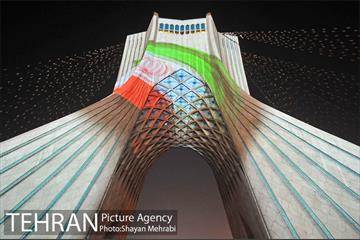 نورپردازی برج آزادی 9