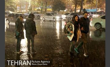 بارش اولین برف پاییزی تهران 23