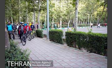 پویش سه شنبه های بدون خودرو در منطقه 8