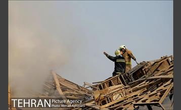 ساختمان پلاسکو فرو ریخت -4 8