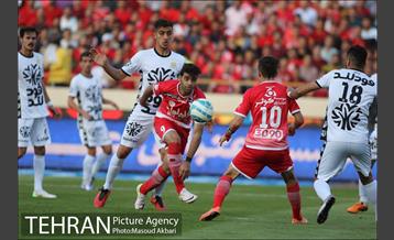 دیدار پرسپولیس و راه آهن در لیگ برتر فوتبال 21