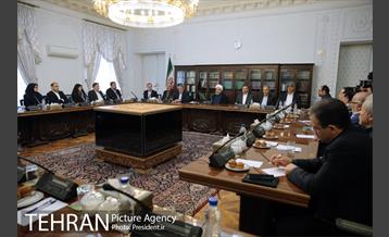 دیدار دکتر نجفی و اعضای شورای شهر تهران با رئیس جمهور 4