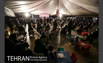 مراسم عزاداری شب اربعین در میدان نبوت 12