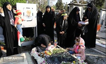 حال و هوای مزار شهید حسن طهرانی‌مقدم 8