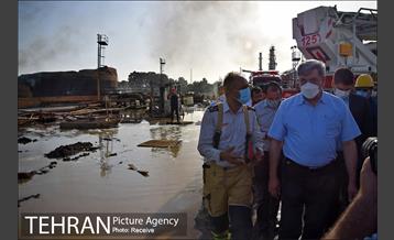 بازدید شهردار تهران از پالایشگاه نفت ری 10