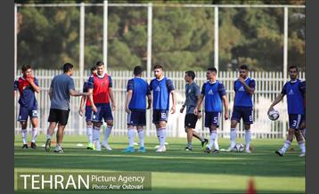 تمرین تیم ملی فوتبال زیر نظر ویلموتس با حضور پرسپولیسی‌ها 38
