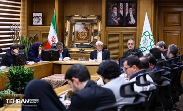 نشست صمیمانه شهردار تهران با معاون اول رئیس‌جمهور