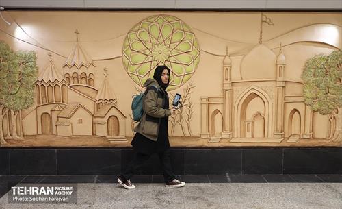 بازدید فعالان فضای مجازی از ایستگاه مریم مقدس(س) 11