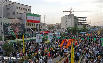 مهمانی ۱۰ کیلومتری عید غدیر در تهران 54