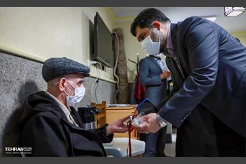 تکریم جانبازان آسایشگاه شهید بهشتی  15