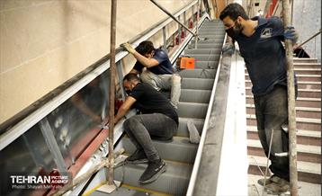 توسعه متروی تهران؛ ایستگاه شهید رضایی 1