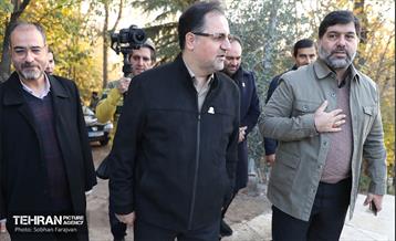 بازدید عضو شورای شهر تهران از اراضی عباس آباد  42