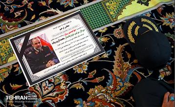 مراسم وداع و تشییع پیکر سردار محمد کریم بیات 6