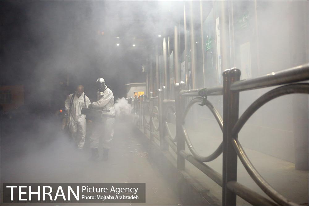 ضد عفونی بازارچه تجریش و حرم امام زاده صالح (ع) 17