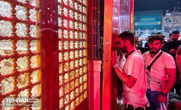 حرم مطهر امام علی (ع) در آستانه اربعین حسینی