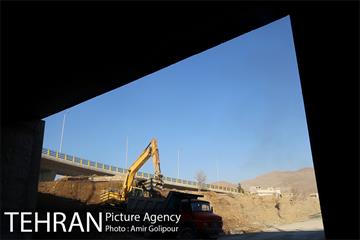 بازدید معاون فنی عمران شهرداری و اعضای شورای شهرتهران از پروژه تقاطع غیرهمسح شهیدهمدانی 6