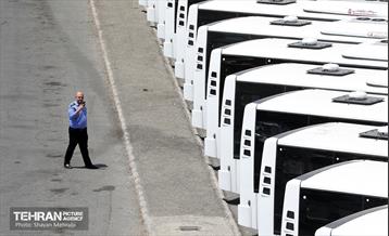 رونمایی از ۱۰۰ دستگاه اتوبوس ناوگان حمل و نقل عمومی شهر تهران 56