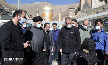 بازدید شهردار تهران از امام زاده داوود (ع) 15