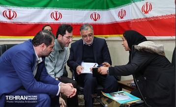 قرار خدمت؛ دیدار مردمی شهردار تهران در مسجد جامع باغ فیض 29