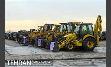 مانور ماشین آلات و تجهیزات ستاد برف روبی شهرداری تهران 23
