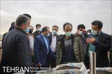 بازدید کارگروه رفع بوی نامطبوع تهران از مجتمع آرادکوه 11