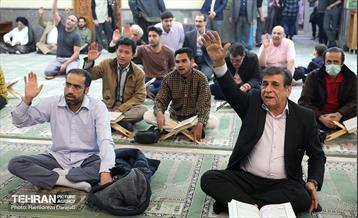 محفل انس با قرآن در مسجد خوزستانی‌ها 6