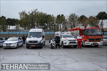 مانور خودرویی عملیات برف روبی شهرداری تهران 7