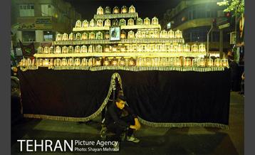 مراسم عزاداری حسینی در خیابان رودکی 16