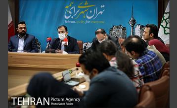 نشست خبری رئیس مرکز ارتباطات و امور بین الملل شهرداری تهران 6