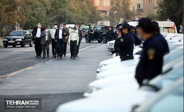 صبحگاه مشترک یگان حفاظت شهرداری تهران با حضور  شهردار تهران 3