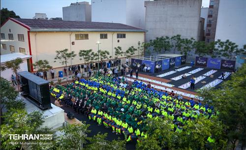 ضیافت یک هزار نفری افطار شهرداری منطقه 10