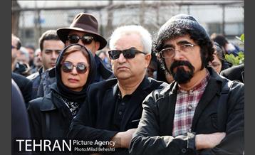 مراسم تشییع پیکر علی معلم 3