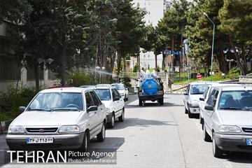 ضدعفونی بیمارستان های امام خمینی(ره) و طالقانی 2