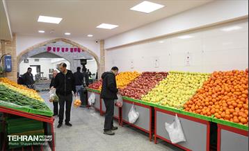 آیین افتتاحیه ۵ بازار میوه و تره‌بار 10